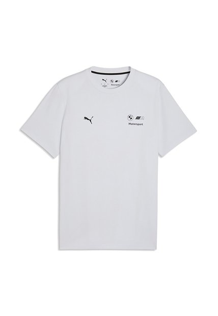 Camisa Deportiva Puma Original Bmw Mms Ess Logo Gris Hombres