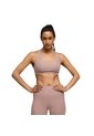 Top Deportivo Puma Original Cloudspun BraMid Café Para Mujer de Puma