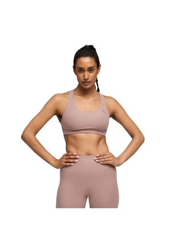 Top Deportivo Puma Original Cloudspun BraMid Café Para Mujer Puma