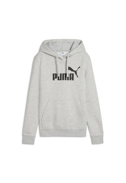 Hoodie Deportivo Puma Original Ess No1 Logo Gris Hombre