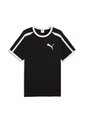 Camisa Deportiva Puma Original T7 BigCat Ringer Negro Hombre de Puma