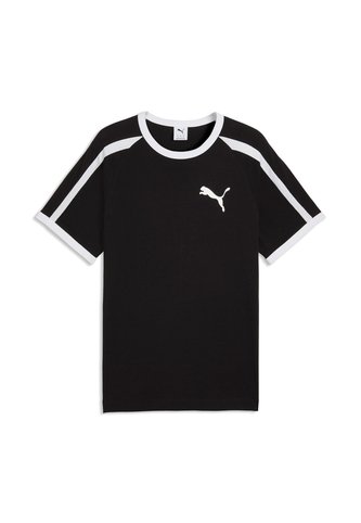 Camisa Deportiva Puma Original T7 BigCat Ringer Negro Hombre Puma