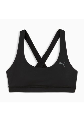 Top Deportivo Puma Original Cloudspun Mid W Negro Para Mujer Puma