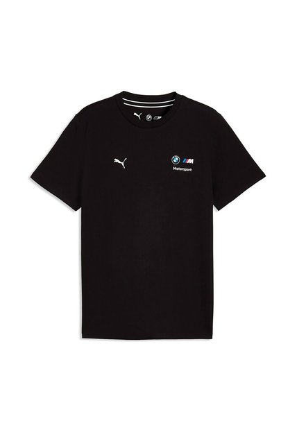Camisa Deportiva Puma Original Bmw Mms Ess Logo Negro Hombre