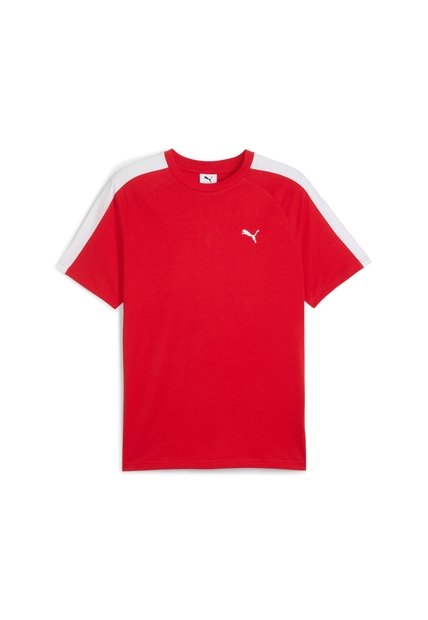 Camisas Deportivas Puma Originales T7 Tee Rojo Para Hombre