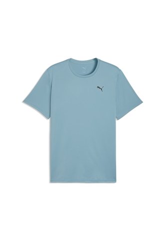 Camisa Deportiva Puma Original Tad Ess Solid Cat Azul Hombre Puma