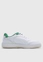 Tenis Lifestyle Blanco-Verde PUMA Doublecourt de Puma