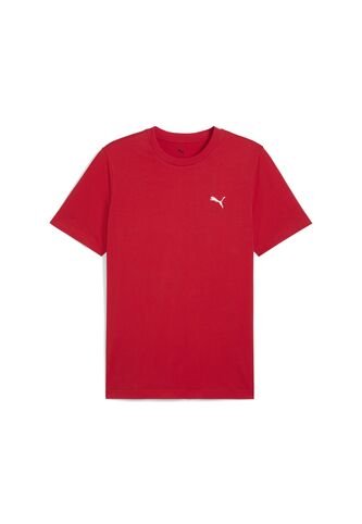 Camisa Deportiva Puma Original Small Logo Rojo Para Hombre Puma