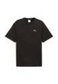 Camisa Deportiva Puma Ess Elevated Relaxed Wash Negro Hombre de Puma