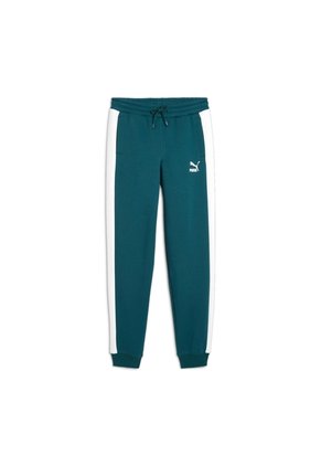 Pantalon Deportivo Puma Original Iconic T7 Track Verde Niños