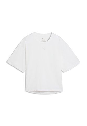 Camisas Deportivas Puma Cloudspun Relaxed Blanco Para Mujer Puma