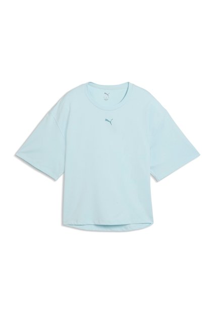 Camisa Deportiva Puma Original Cloudspun Relaxed Azul Mujer
