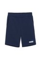 Pantaloneta Deportiva Puma Original Ess+2 Col TrB Azul Niños de Puma