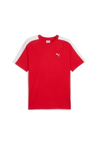 Camisas Deportivas Puma Originales T7 Tee Rojo Para Hombre Puma