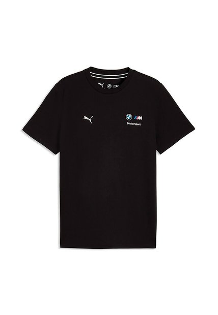 Camisa Deportiva Puma Original Bmw Mms Ess Logo Negro Hombre