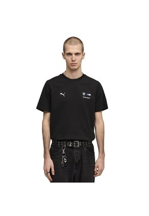 Camisa Deportiva Puma Original Bmw Mms Ess Logo Negro Hombre