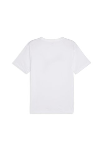 Tshirt Puma Original Essential Logo Poly Blanco Para Hombre Puma