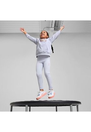 Pantalon Leggings Puma Original Hello Kitty Gris Para Niños