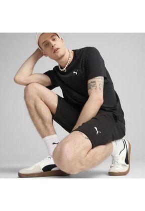 Pantaloneta Deportiva Puma Original Ess Logo 10 Negro Hombre