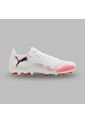 Guayos Puma Hombre Future 8 Play MG Untamed - Blanco - Rojo de Puma