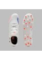 Guayos Puma Hombre Future 8 Play MG Untamed - Blanco - Rojo de Puma