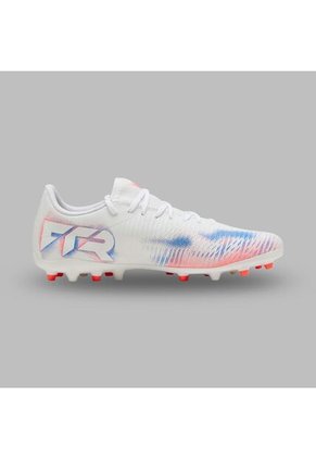 Guayos Puma Hombre Future 8 Play MG Untamed - Blanco - Rojo