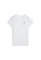 Camisa Deportiva Puma Original Ess Logo (Poly) Blanco Mujer de Puma