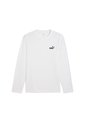 Camisa Deportiva Puma Ess No 1 Logo Longsleeve Blanco Hombre de Puma