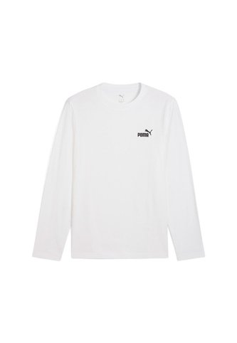 Camisa Deportiva Puma Ess No 1 Logo Longsleeve Blanco Hombre Puma