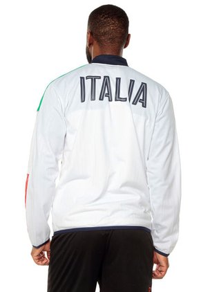 Chaqueta Blanca-Verde-Roja Puma figc italia stadium jacket