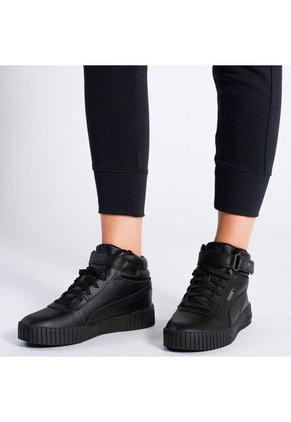 Tenis Zapatillas Puma Mujer Carina2.0 Mid Wns Original Negro