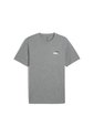 Camisa Deportiva Puma Ess 2 Color Small No1 Logo Gris Hombre de Puma