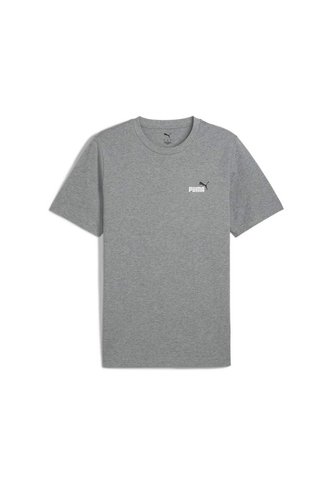Camisa Deportiva Puma Ess 2 Color Small No1 Logo Gris Hombre Puma