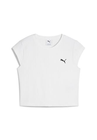 Camisa Deportiva Puma Wardrobe Ess Ribbed Baby Blanco Mujer Puma