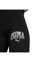 Pantalon Leggings Puma Original Class High-Waist Negro Mujer de Puma