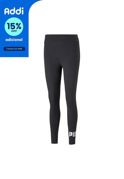Pantalones Leggings Puma Originales Ess Logo Gris Para Mujer