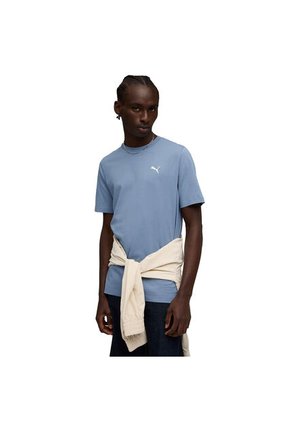 Camisa Deportiva Puma Original Wardrobe Ess Azul Para Hombre