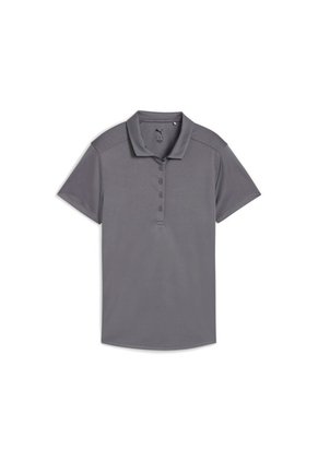 Camisas Tipo Polo Puma Original Pure 2.0 Ss Gris Para Mujer