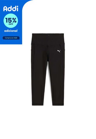 Pantalon Legging Puma Original Velocity3/4 Tight Negro Mujer Puma