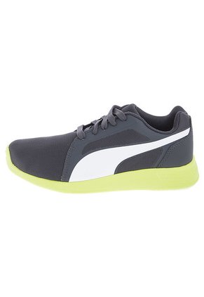 Training Gris Oscuro-Verde Neón Puma ST Trainer Evo