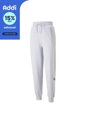 Pantalon Deportivo Puma Original Power Monarch Blanco Mujer Puma