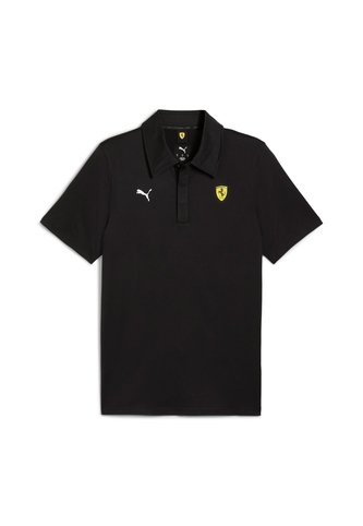 Camisas Tipo Polo Puma Ferrari Cloudspun Negro Para Hombre Puma