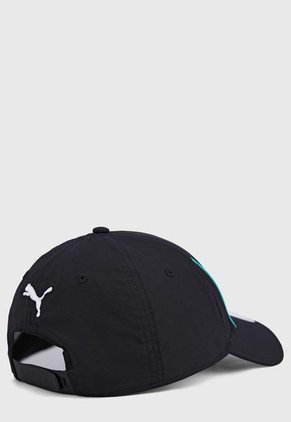 Gorra Negro-Verde Puma Mercedez F2