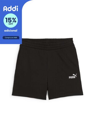 Pantaloneta Deportiva Puma Original Ess Small N1 Negro Mujer Puma
