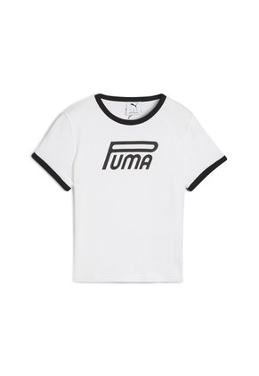 Camisa Deportiva Puma Future Archive Original Blanco Mujer