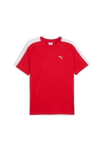 Camisas Deportivas Puma Originales T7 Tee Rojo Para Hombre Puma