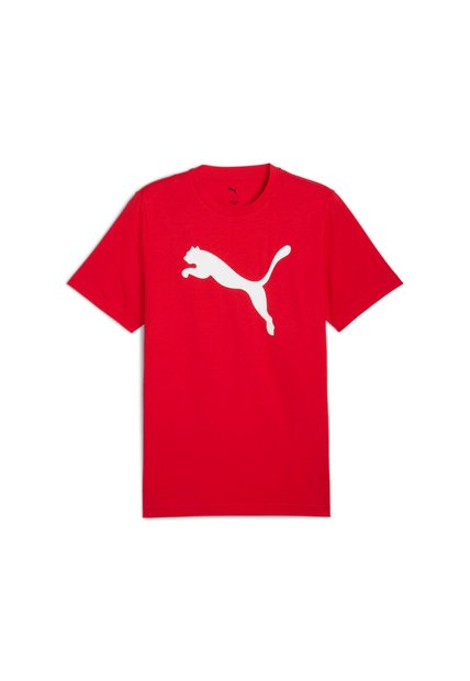 Camisa Deportiva Puma Originales Essentials Logo Rojo Hombre