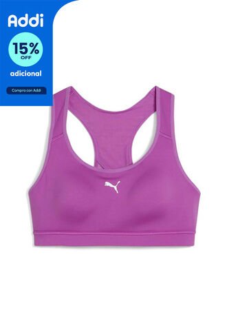 Top Deportivo Puma 4 Keeps Run Bra W Rosa Para Mujer Puma