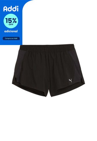 Pantaloneta Deportiva Puma Run Velocity 3 Negro Para Mujer Puma
