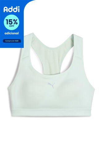 Top Puma Originales 4Keeps Run Bra Color Blanco Para Mujer Puma